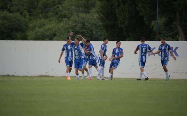 Junior GOŠK-a iz Gabele Nikola Jukić postigao maestralan pogodak iz slobodnjaka