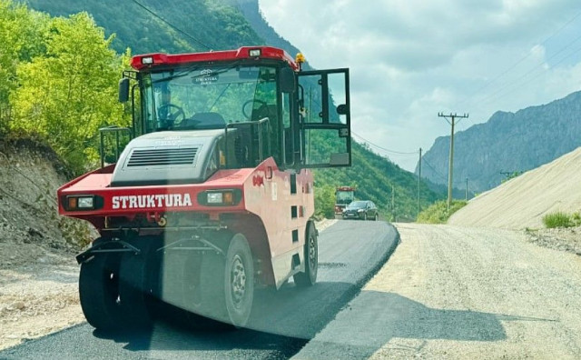 Počelo asfaltiranje ceste Jablanica - Blidinje