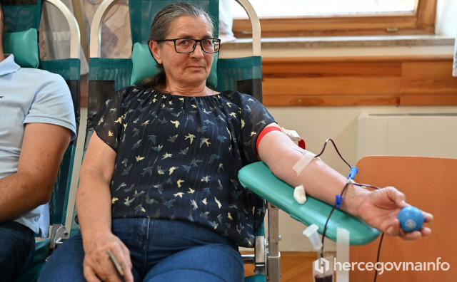 Julka iz Ljubuškog rekorderka je u darivanju krvi, njenim putem je išlo 11 braće i sestara, ali i sinovi