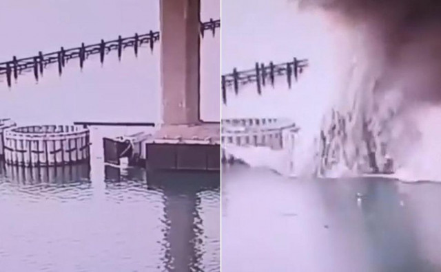 Ukrajinci aktivirali tonu eksploziva ispod Krimskog mosta