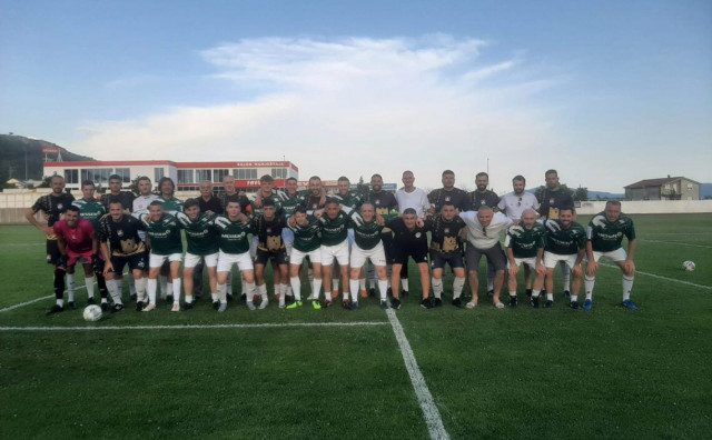 Liječnici i suci nogometna utakmica u Ljubuškom