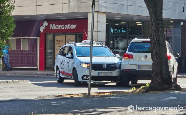 Prometna nesreća kod Mercatora u Mostaru