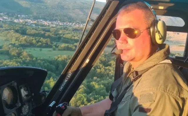 Piloti Oružanih snaga prvo pomogli ozlijeđenoj ženi u nesreći kod Gruda pa otišli gasiti požar