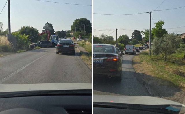 U Ljubuškom vozilo sletjelo s ceste