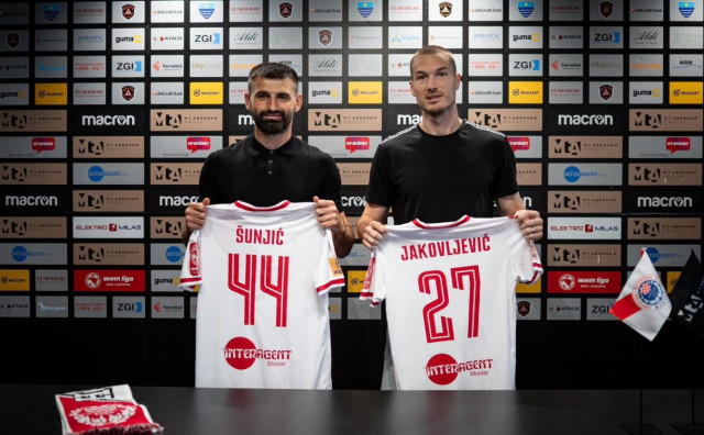 Jakovljević i Šunjić produžili ugovore sa Zrinjskim