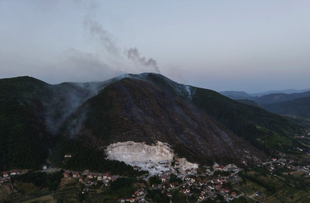 Lokaliziran požar u Rami