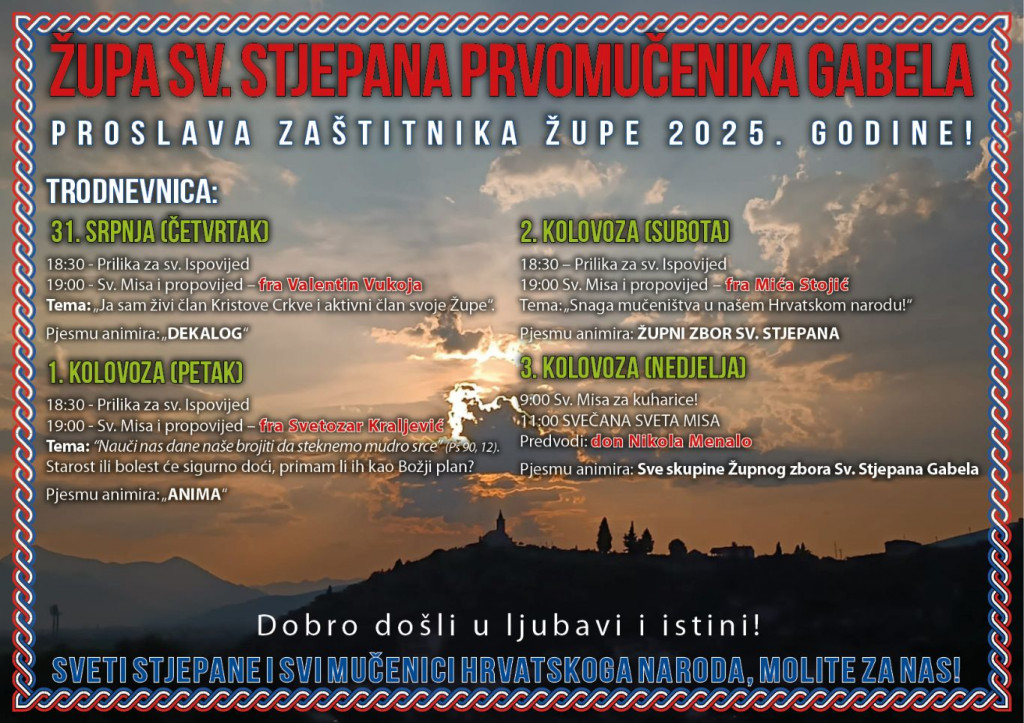 Trodnevnica svetom Stjepanu u Gabeli