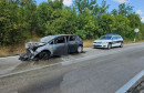 Izgorio automobil na cesti Mostar - Široki Brijeg