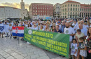 Split obilježio 30. godišnjicu genocida u Srebrenici 