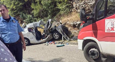 Dvije djevojke poginule na cesti Bileća - Trebinje