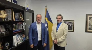 Otac Elona Muska posjetio Gospodarsku komoru FBiH u Sarajevu