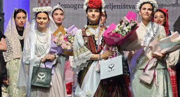 Najljepšom Hrvaticom u narodnoj nošnji izvan RH proglašena Marina Jurić