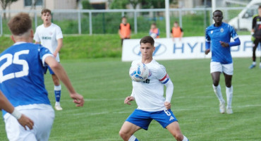 Jure Ivanković trener juniora Hajduka, Luka Hodak