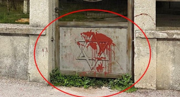 oskvrnuto židovsko groblje