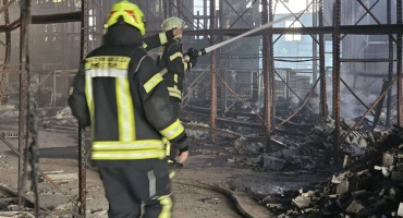 Posljedice požara u firmi Interkomerc Mostar