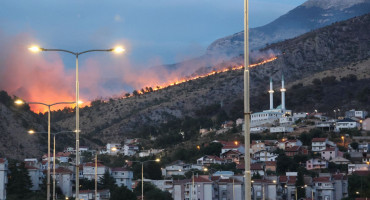 požar Fortica Mostar