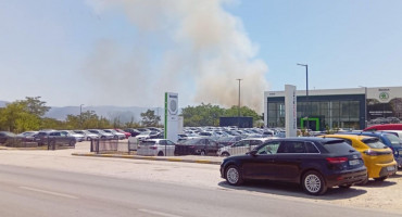 Požar na Bišću polju 