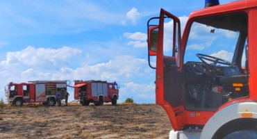 Izbio požar na zasadu smilja u Ljubuškom