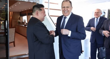 Sergej Lavrov Kim Jong Un