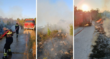 Požar kod Čitluka uspješno ugašen