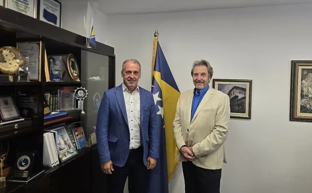 Otac Elona Muska posjetio Gospodarsku komoru FBiH u Sarajevu