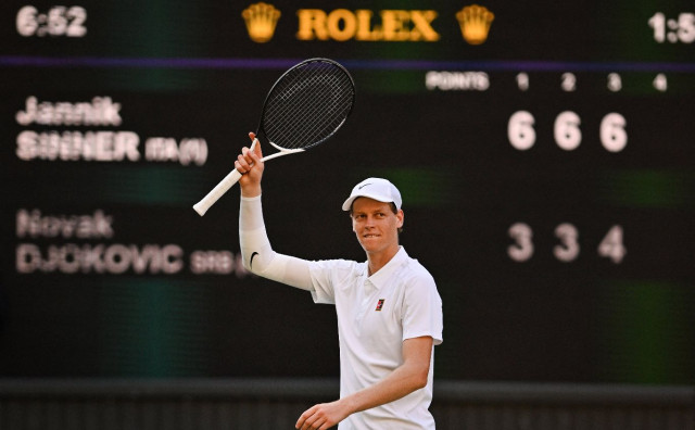 Jannik Sinner Novak Đoković