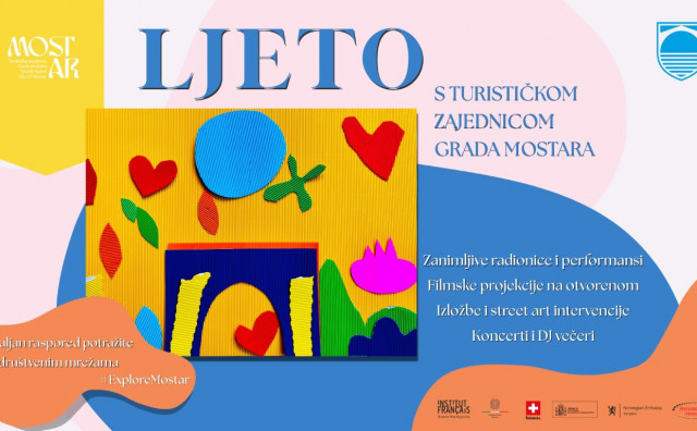 'Ljeto s Turističkom zajednicom Grada Mostara 2025': Film, glazba, umjetnost i zajedništvo pod mostarskim nebom