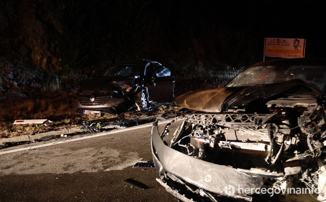 Detalji sudara između Mostara i Širokog - pet ozlijeđenih osoba, među njima i dvoje djece