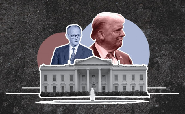 Merz i Trump