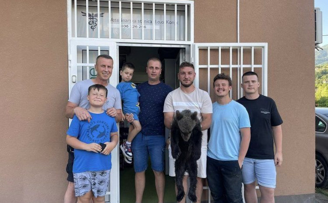 Mladunče medvjeda spašeno u Konjicu
