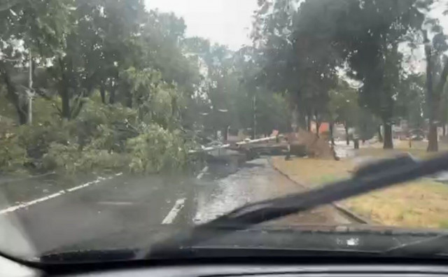 Zagreb pod udarom nevremena