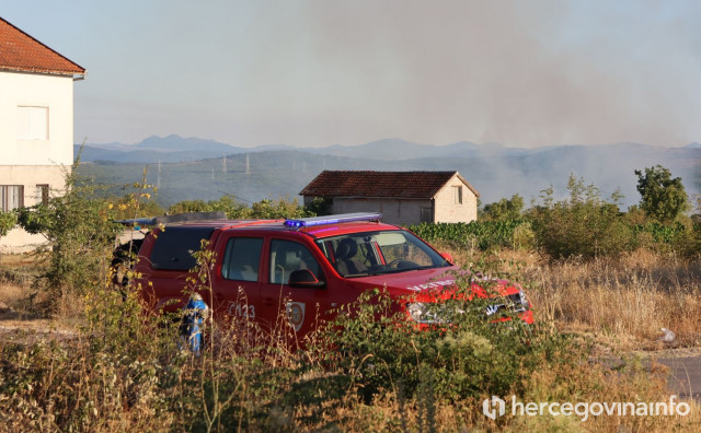 Ponovno aktivan požar na Gubavici