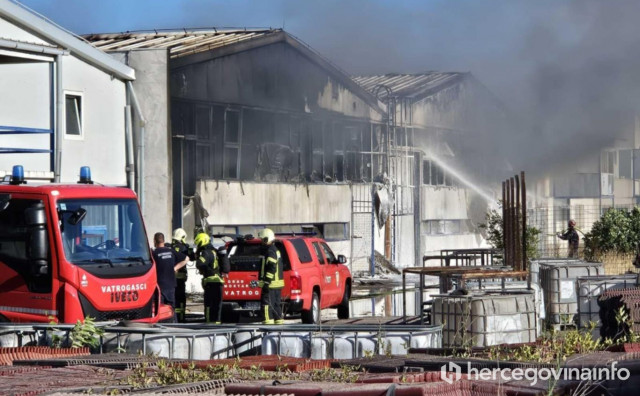 Požar u Rodoču: Interveniraju svi dostupni vatrogasci