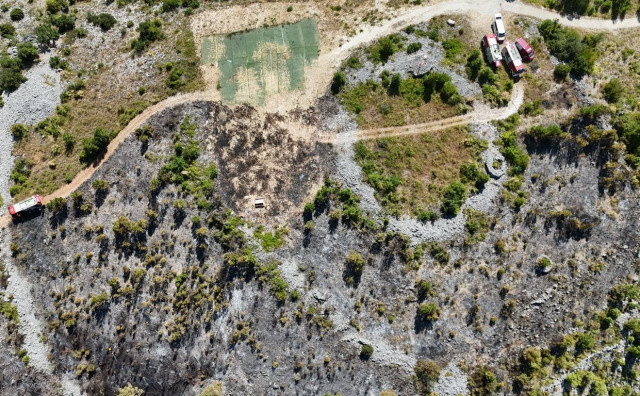 Brzom intervencijom vatrogasaca i zračnih snaga lokaliziran požar u Radišićima kod Ljubuškog