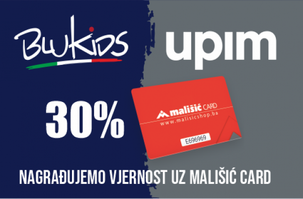 Sniženje 30 posto za korisnike Mališić Carda u trgovinama Upim i Blukids