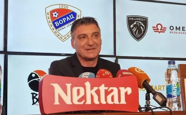 Vinko Marinović ponovno trener Borca