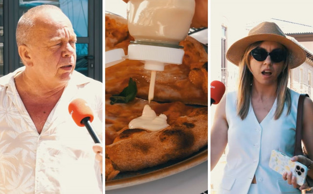 'Maionese sulla pizza? È illegale!': Medijska ekipa Zrinjskog građane San Marina pitala što misle o mostarskom običaju