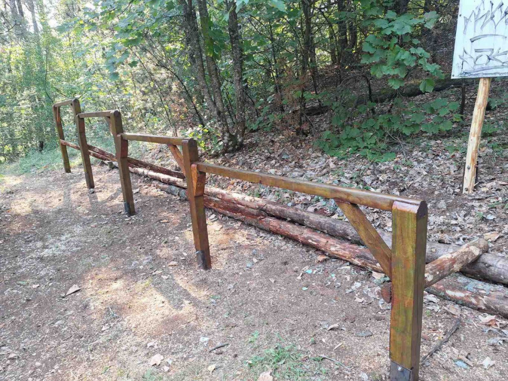 Radovi na obnovi Staze zdravlja na Rujištu