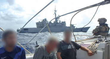 Ratna mornarica zaplijenila skoro 5 tona kokaina, na brodu bilo i 5 Hrvata