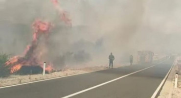 Ponovno otvorene ceste prema Neumu nakon požara