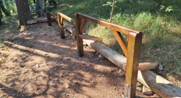Radovi na obnovi Staze zdravlja na Rujištu