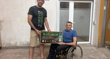 Udruzi 'Marko Ravlić' 24.625 KM za poboljšanje uvjeta osoba s invaliditetom u Mostaru