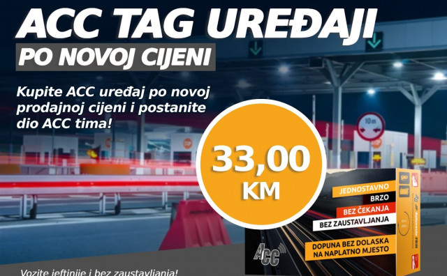Još brže, još povoljnije: ACC TAG za 33 KM