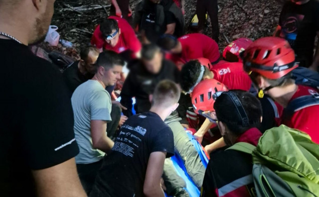 Akcija spašavanja GSS-a, muškarac s teškim ozljedama zdjelice i kuka prevezen u Mostar