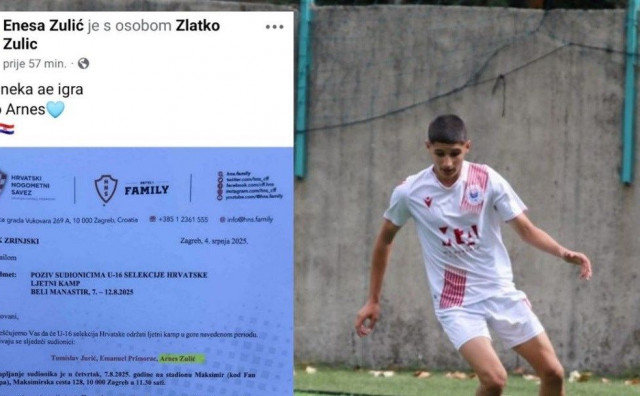 Veliki talent Zrinjskog Arnes Zulić odabrao hrvatsku reprezentaciju, odluka izazvala oprečne reakcije