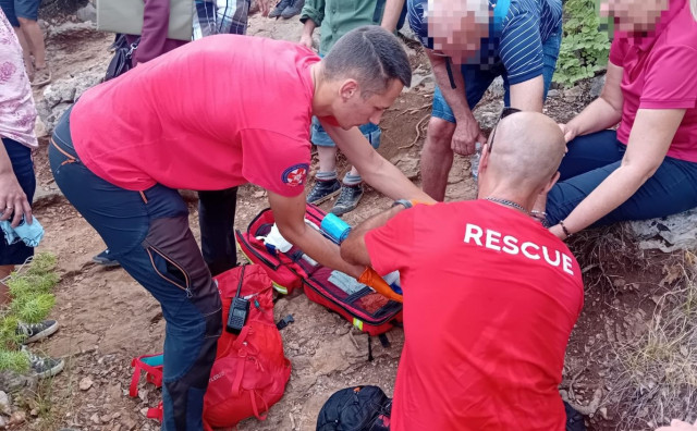 HGSS Čitluk spašavao hodočasnicu na Križevcu, pomagali i članovi zajednice Cenacolo