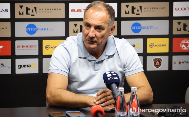 Štimac biranim riječima o Želji najavio derbi, ali i tri boda s Grbavice