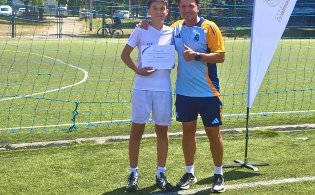 Ljubušak na kampu Real Madrida