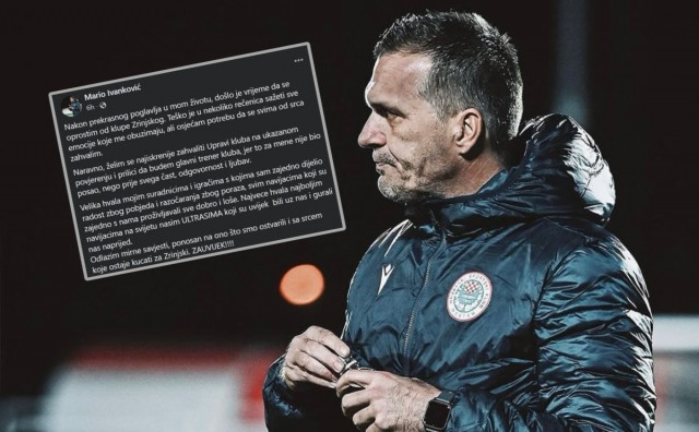 Mario Ivanković objava