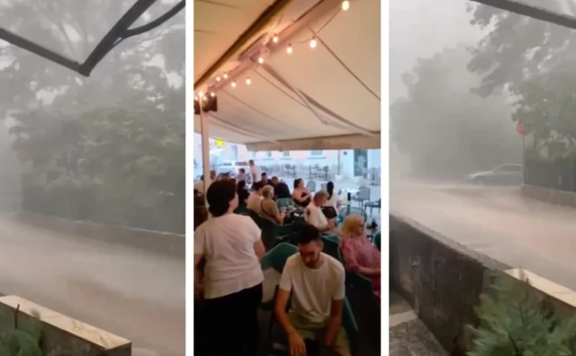 Veliko nevrijeme pogodilo Sinj i okolicu